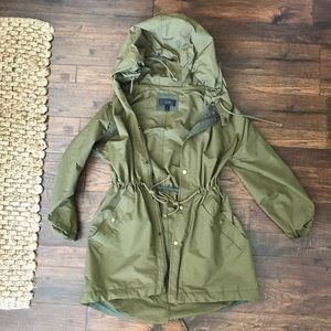 Jcrew rain jacket